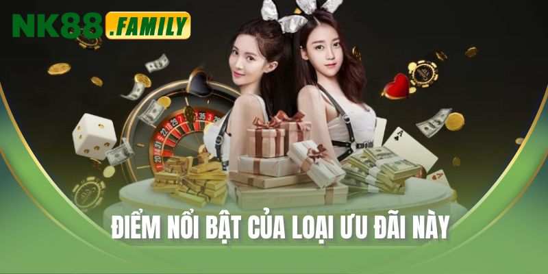 Điểm nổi bật của loại ưu đãi